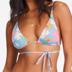 Floral Billabong Bikini Top